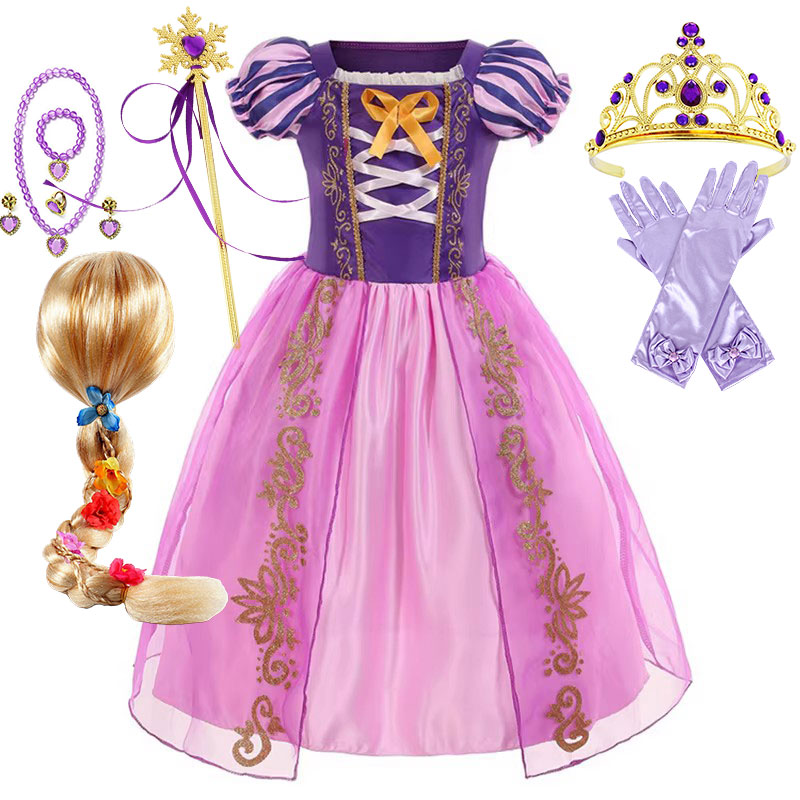 Party Games Crossplay - Fancy Summer Rapunzel Princess Dress Birthday