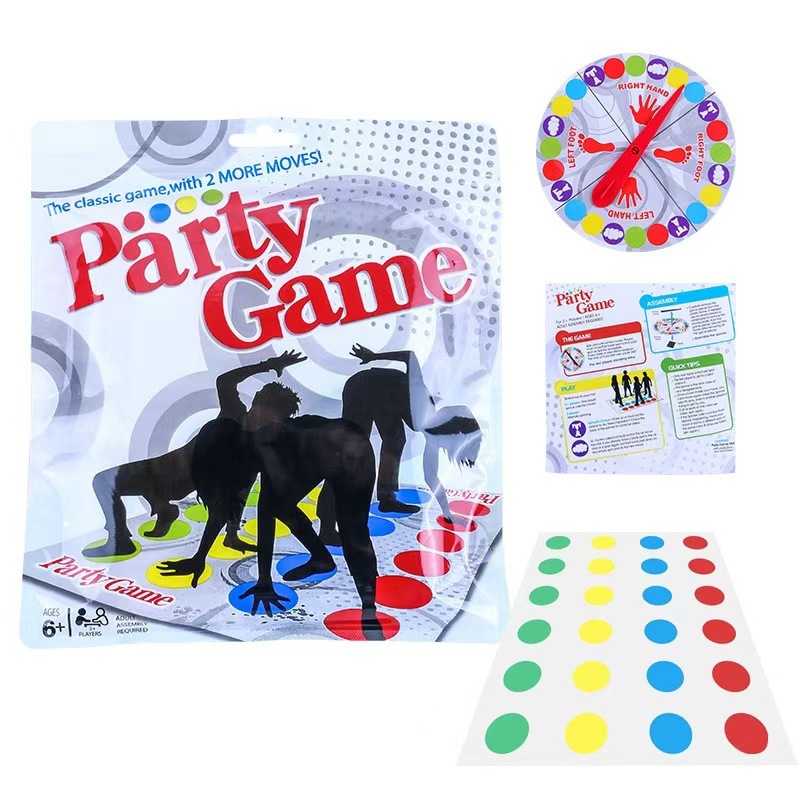 Party Games For 5 Year Olds Indoors - Twister Party Game - Family Indoor