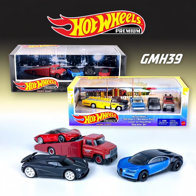 Mattel Toy Hot Wheels - Original Hot Wheels Mattel Premium 4pcs