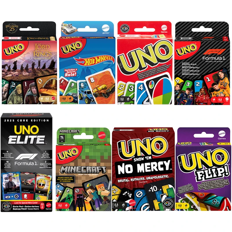 Party Games Mario - UNO Flip Playing Cards Games, Super