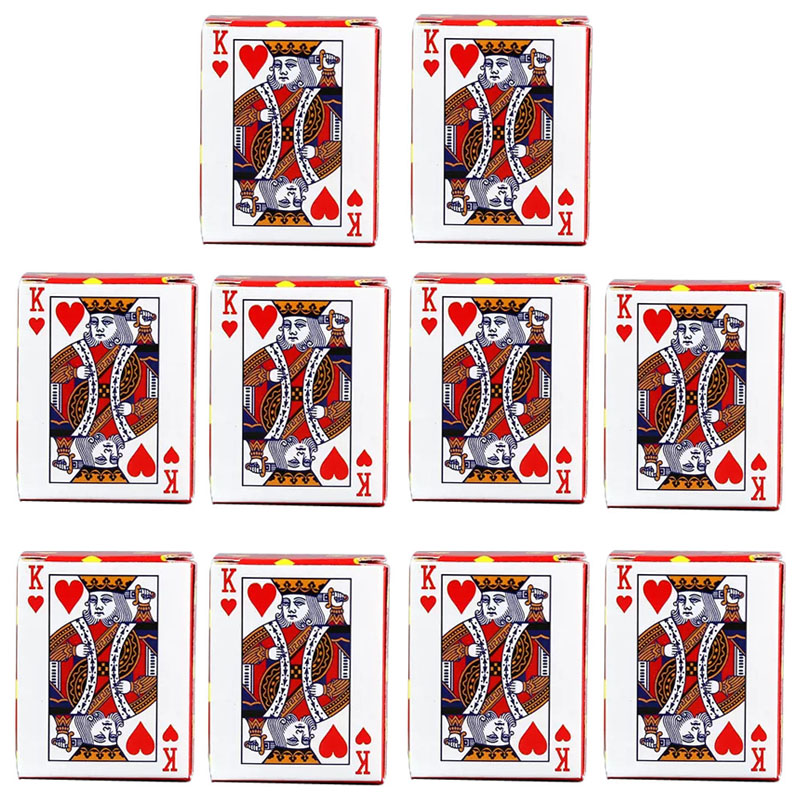 Party Games Juegos De Mesa - Mini Poker Playing Cards Festival Party