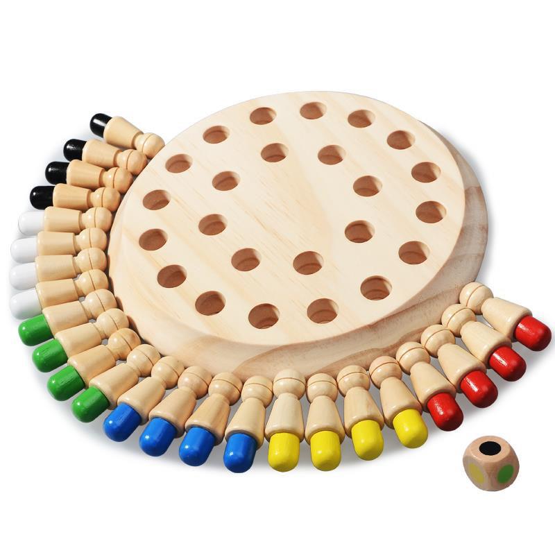 Party Games Quiz - Wooden Puzzle Toys Montessori Educational Learning