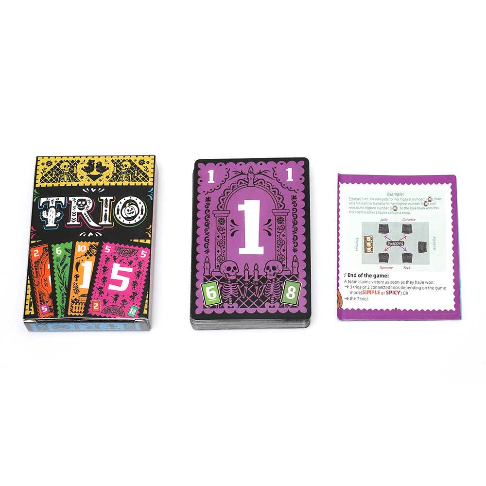 Trio, Family Card Gameon the R - огляд і ціна Party Games List