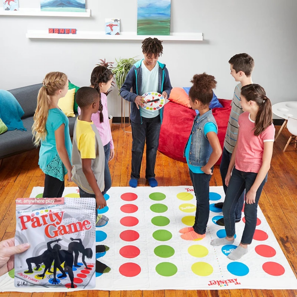 Twister Party Game - Family In - огляд і ціна Party Games For 5 Year Olds Indoors