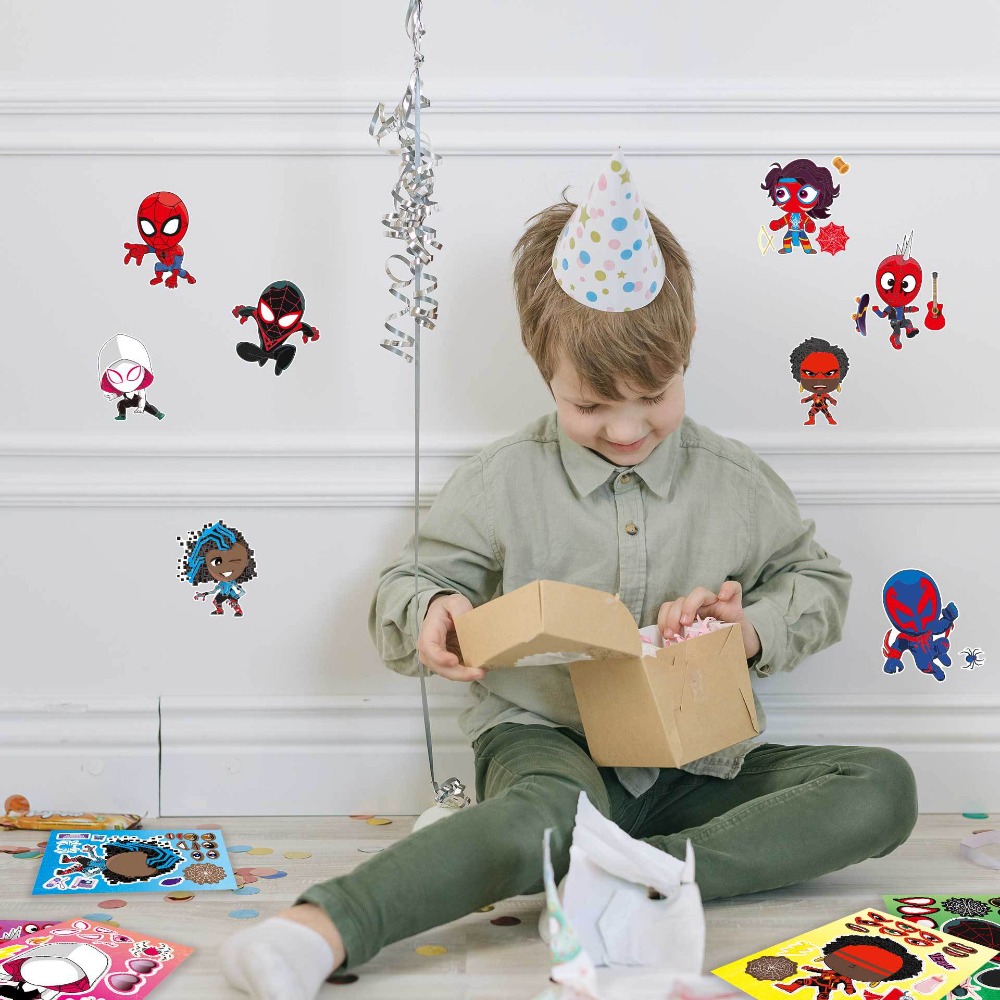 8/24pcs Spider Man  Puzzle Sti - огляд і ціна Party Games Quiz