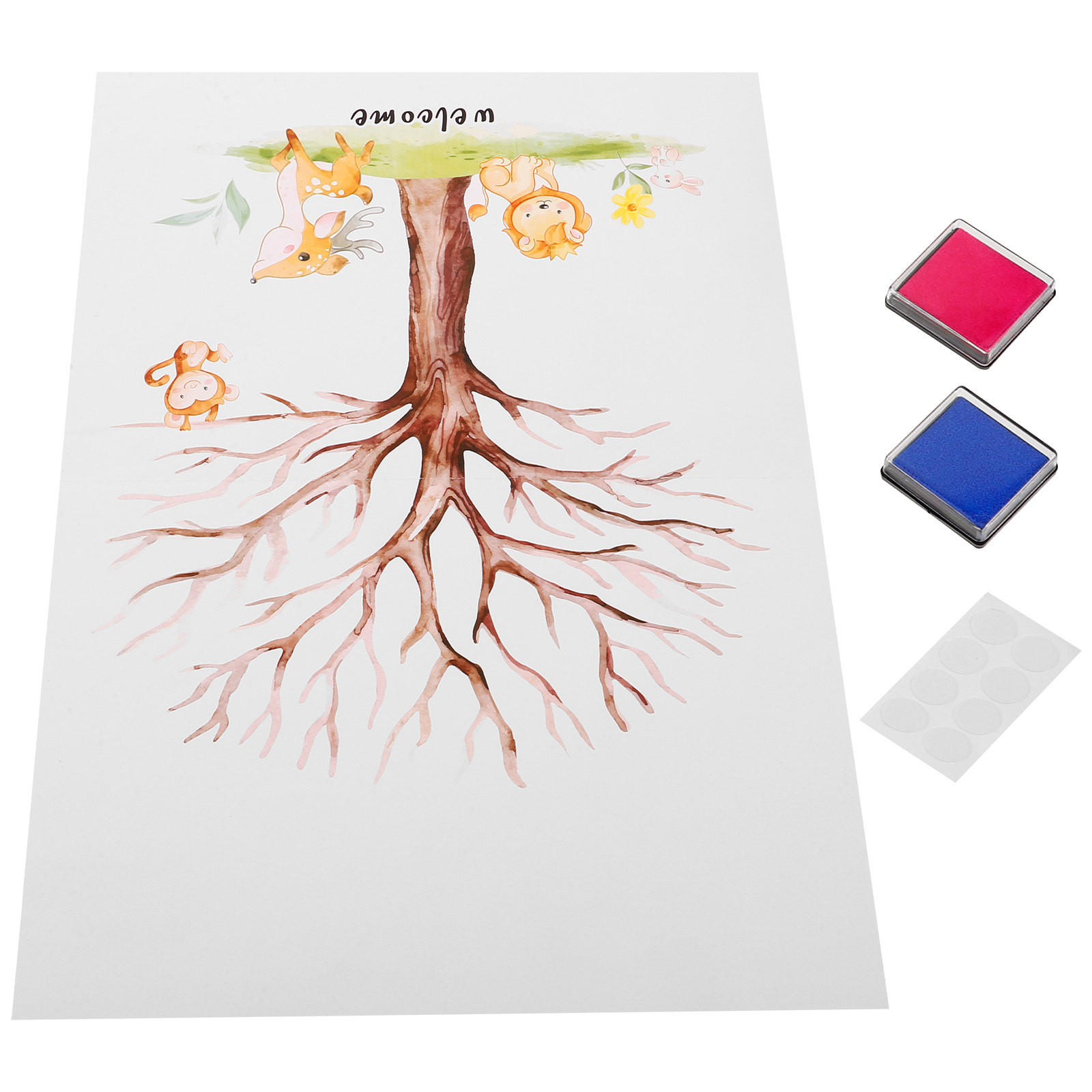 1Set Fingerprint Tree Guest Bo - огляд і ціна Book Party Games
