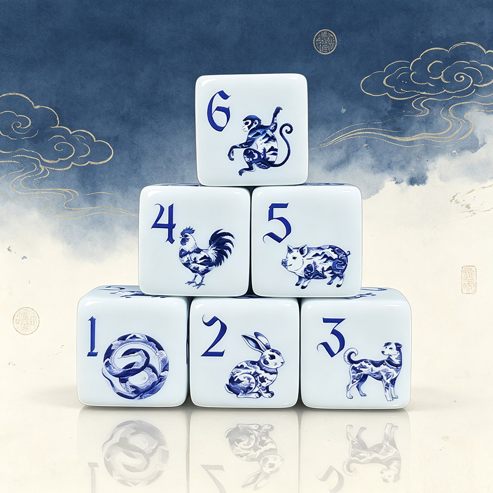 12Pcs 16MM D6 Printed Acrylic  - огляд і ціна Zodiac Party Games