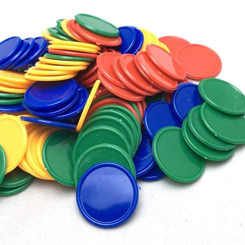 40PCS 37MM Plastic Poker Chips - огляд і ціна Party Games Juegos De Mesa