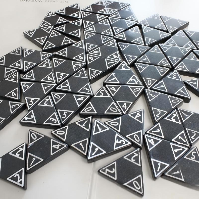 56Pcs Triangular Domino Game S - огляд і ціна Party Family Games