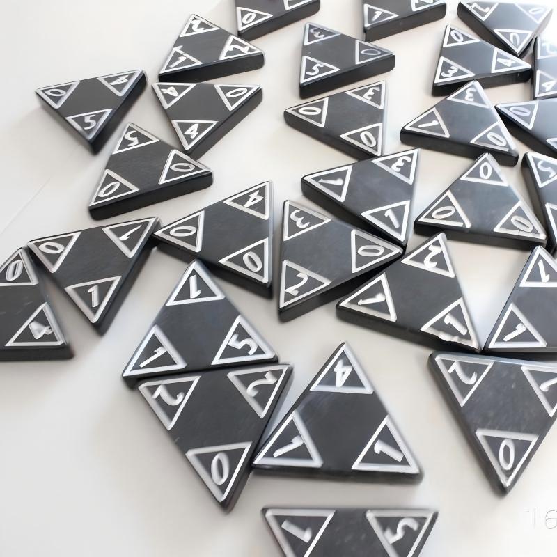 56Pcs Triangular Domino Game S - огляд і ціна Party Family Games