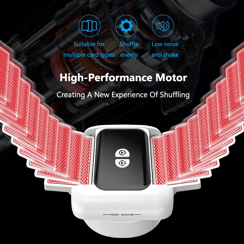 Rechargeable Automatic Card Sh - огляд і ціна Party Games Cards