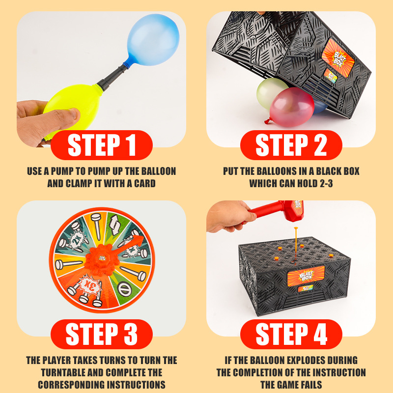Blast Box Knocking Toy for Kid - огляд і ціна Party Games Juegos De Mesa