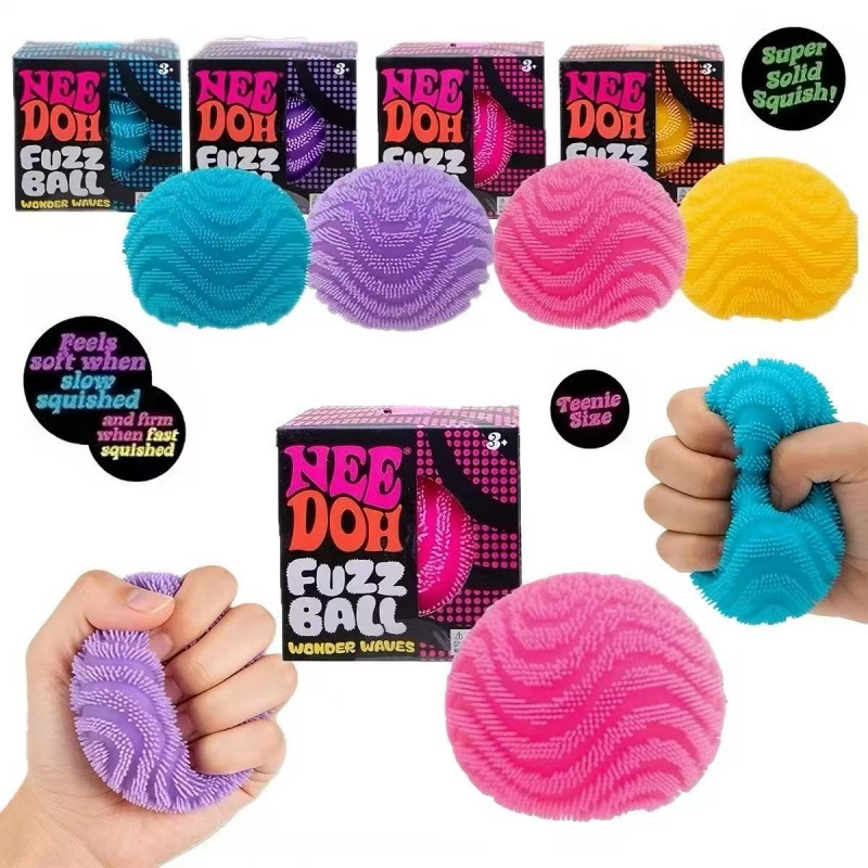 Needoh Squishy Wave Ball Smile - огляд і ціна Spike Ball Game