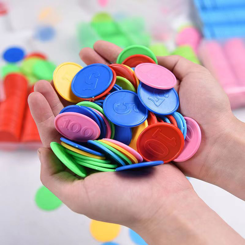 Poker Chips With Numbers Count - огляд і ціна Party Games Juegos De Mesa