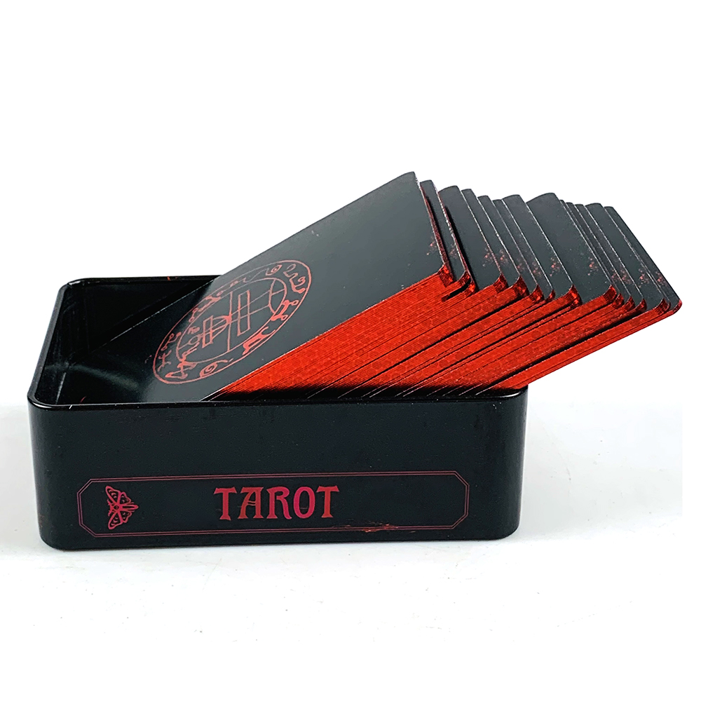 Occult Tarot In A Tin Metal Bo - огляд і ціна Book Party Games