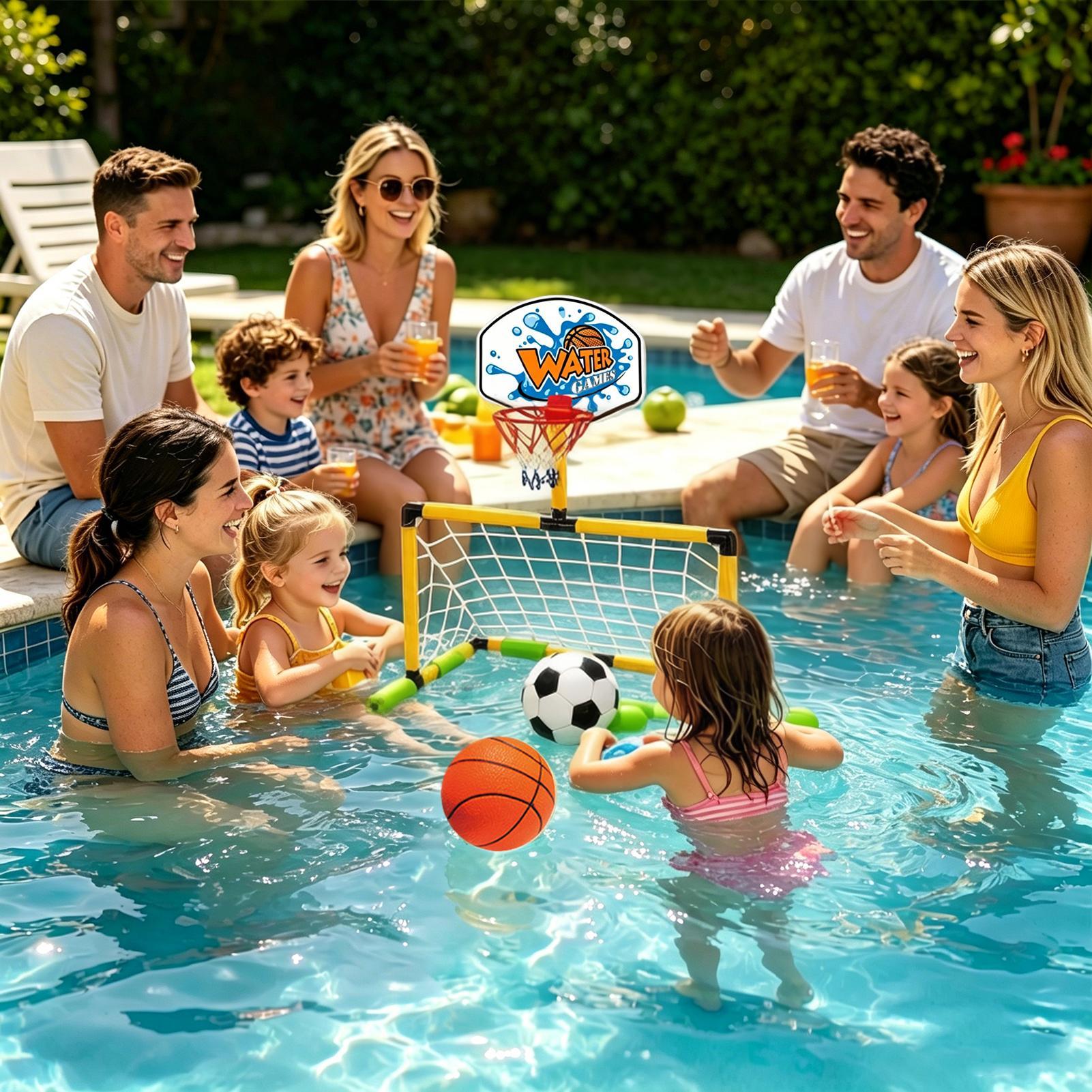 Pool Basketball Hoop 2-in-1 So - огляд і ціна Party Games Quiz