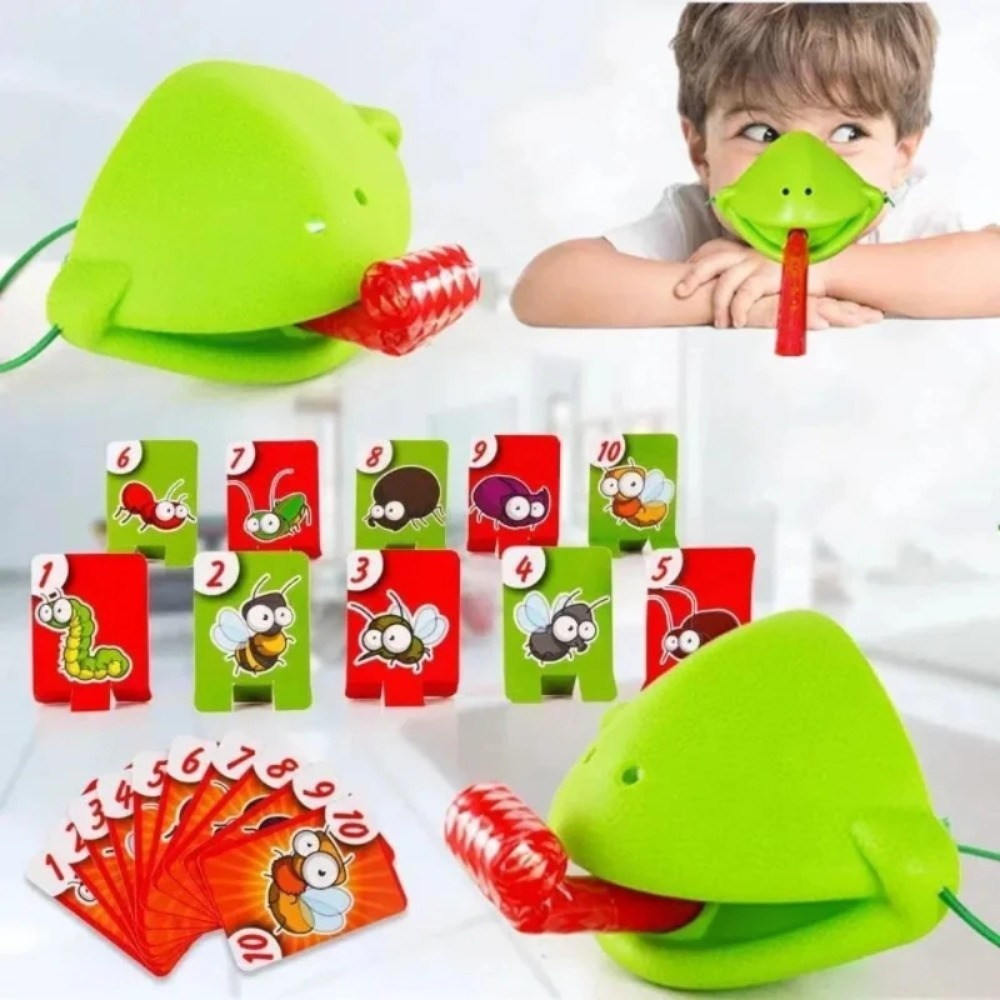 Frog Lizard Mask Wagging Tongu - огляд і ціна Party Family Games