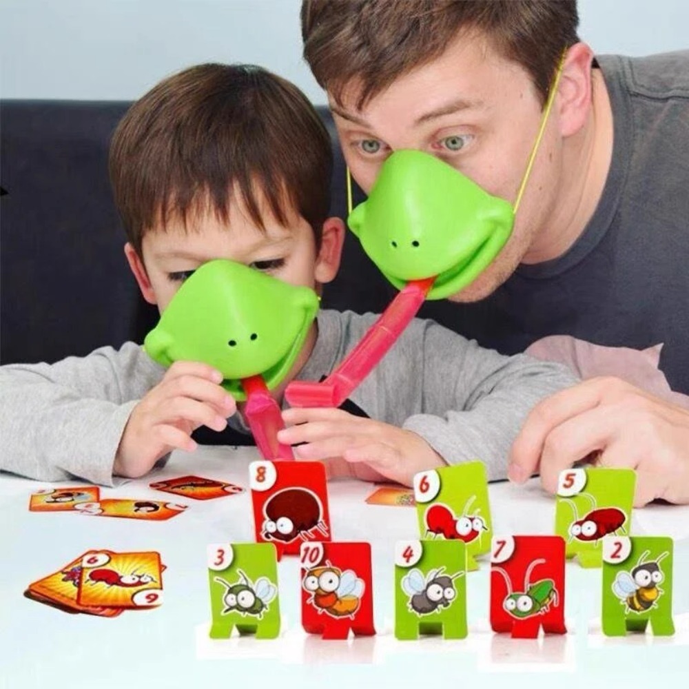 Frog Lizard Mask Wagging Tongu - огляд і ціна Party Family Games