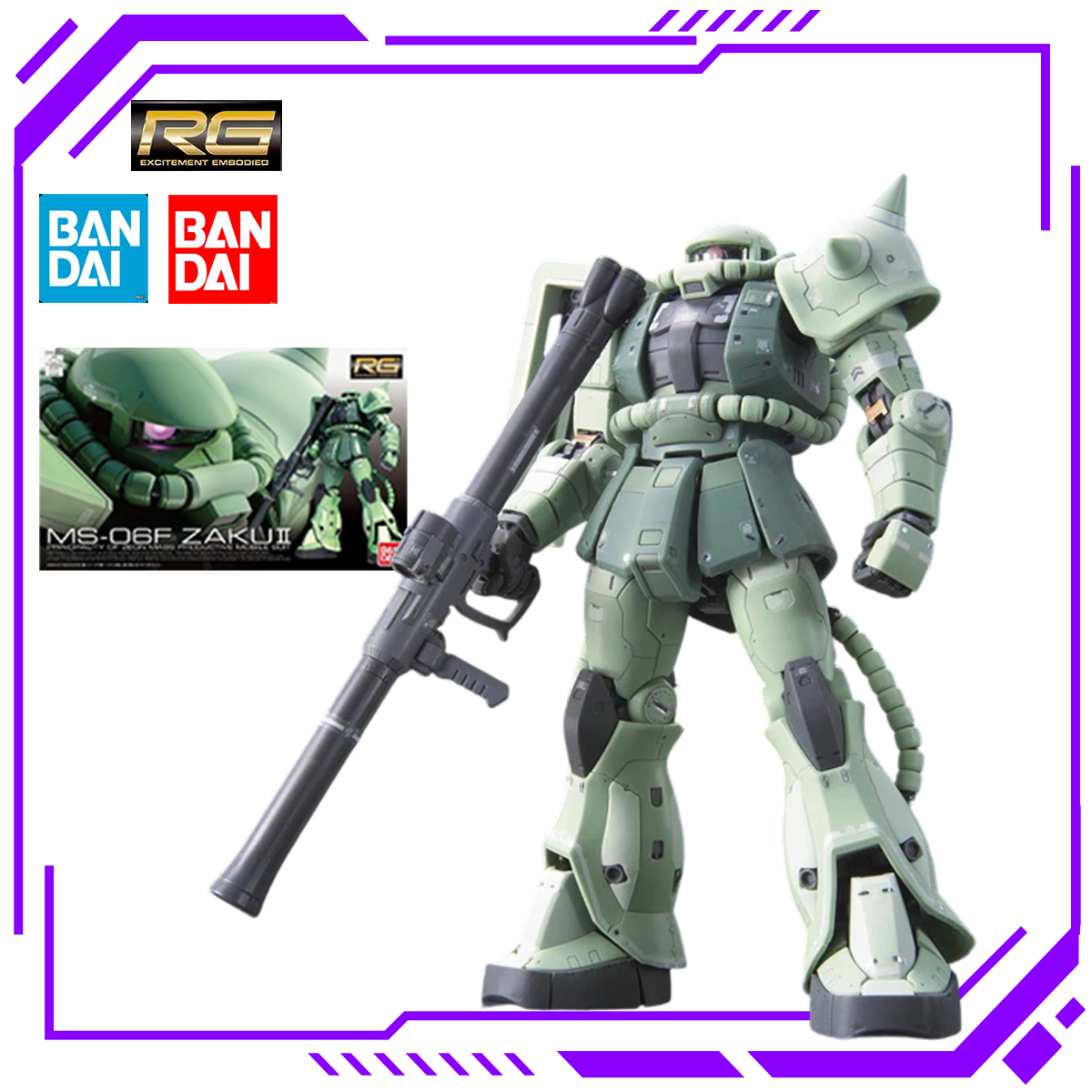 In Stock  Bandai RG 1/144 RX-7 - огляд і ціна Bandai Model Gundam Rg