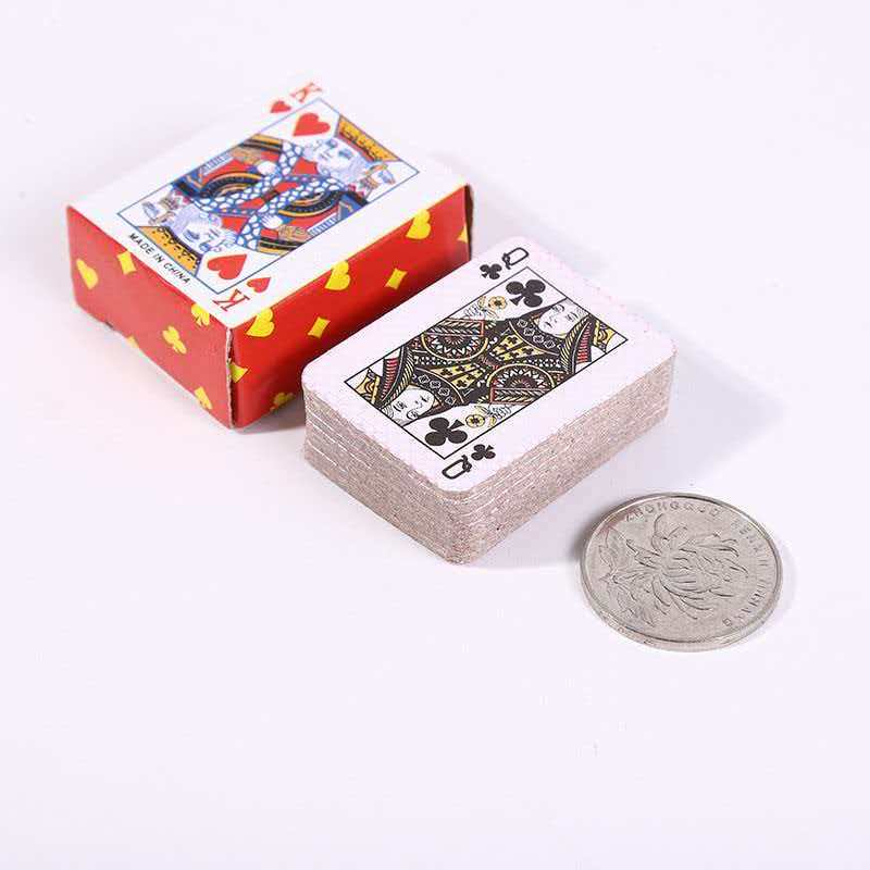 5PCS Mini Poker Playing Cards  - огляд і ціна Party Games Juegos De Mesa