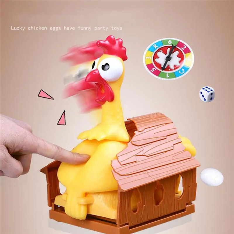 Funny Lucky Chicken Laying Egg - огляд і ціна Party Games Quiz