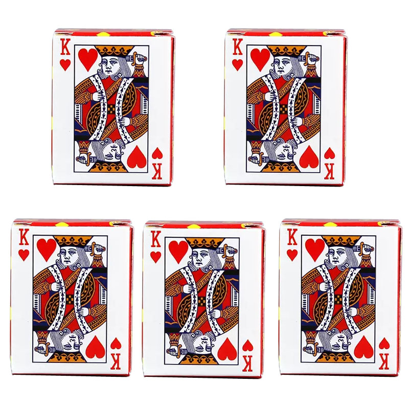 Mini Poker Playing Cards Cute  - огляд і ціна Party Games Juegos De Mesa