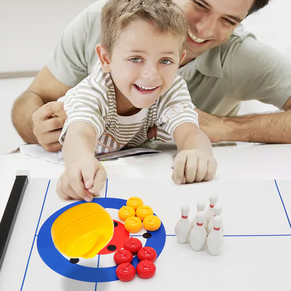 New Mini Curling&Bowling Table - огляд і ціна Party Games For 5 Year Olds Indoors