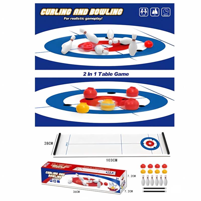 New Mini Curling&Bowling Table - огляд і ціна Party Games For 5 Year Olds Indoors