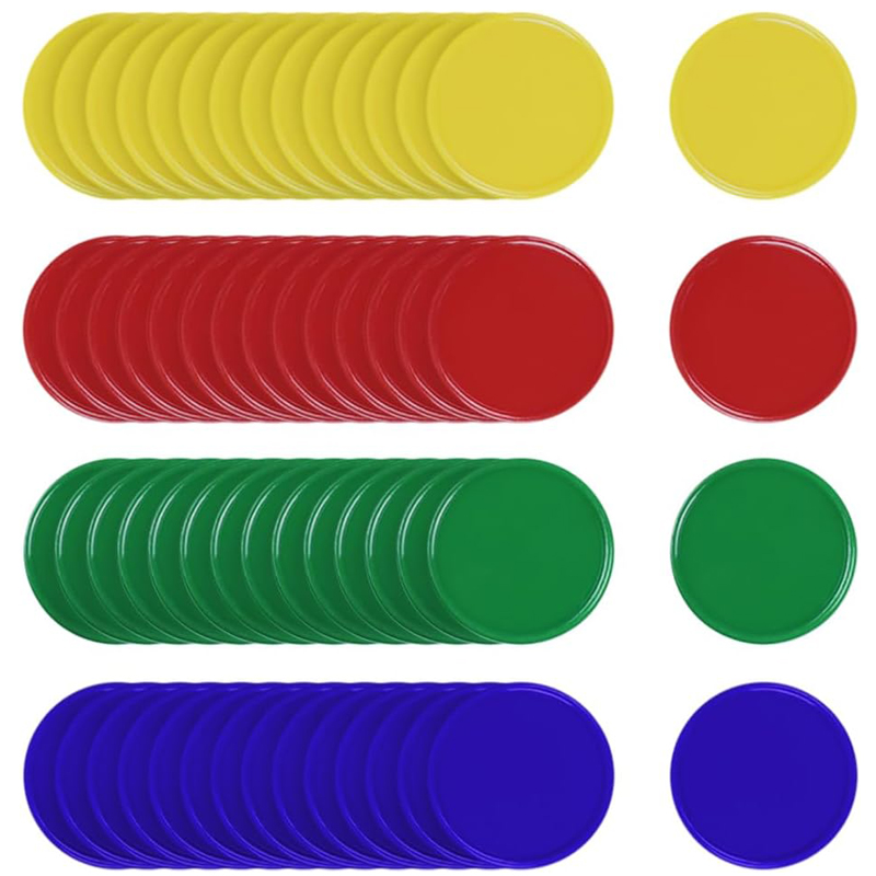 Bingo Markers Chips 37MM 4 Col - огляд і ціна Party Games Juegos De Mesa