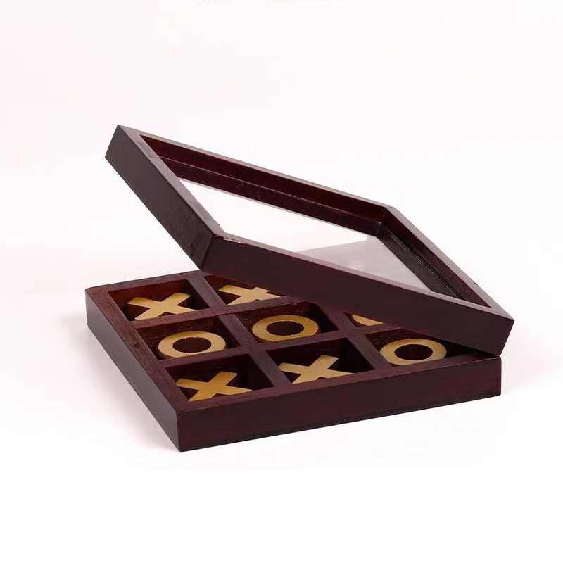 3D Tic Tac Toe Game Wood XOXO  - огляд і ціна Party Games Juegos De Mesa