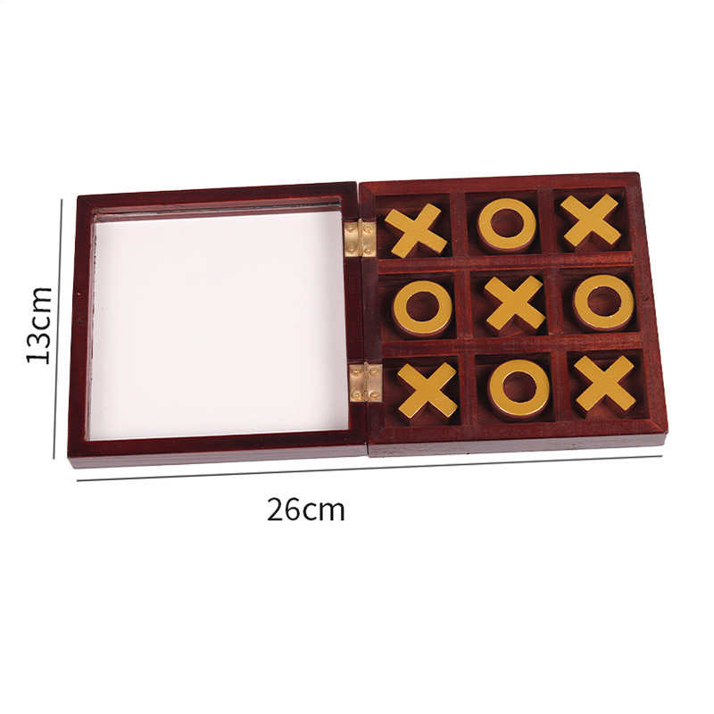 3D Tic Tac Toe Game Wood XOXO  - огляд і ціна Party Games Juegos De Mesa