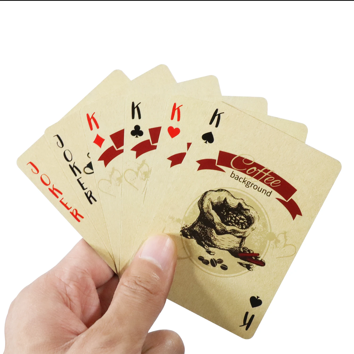 Coffee Paper Playing Cards Vin - огляд і ціна Book Party Games