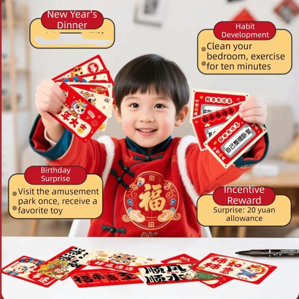 20pcs Zodiac Horse Scratch-off - огляд і ціна Zodiac Party Games