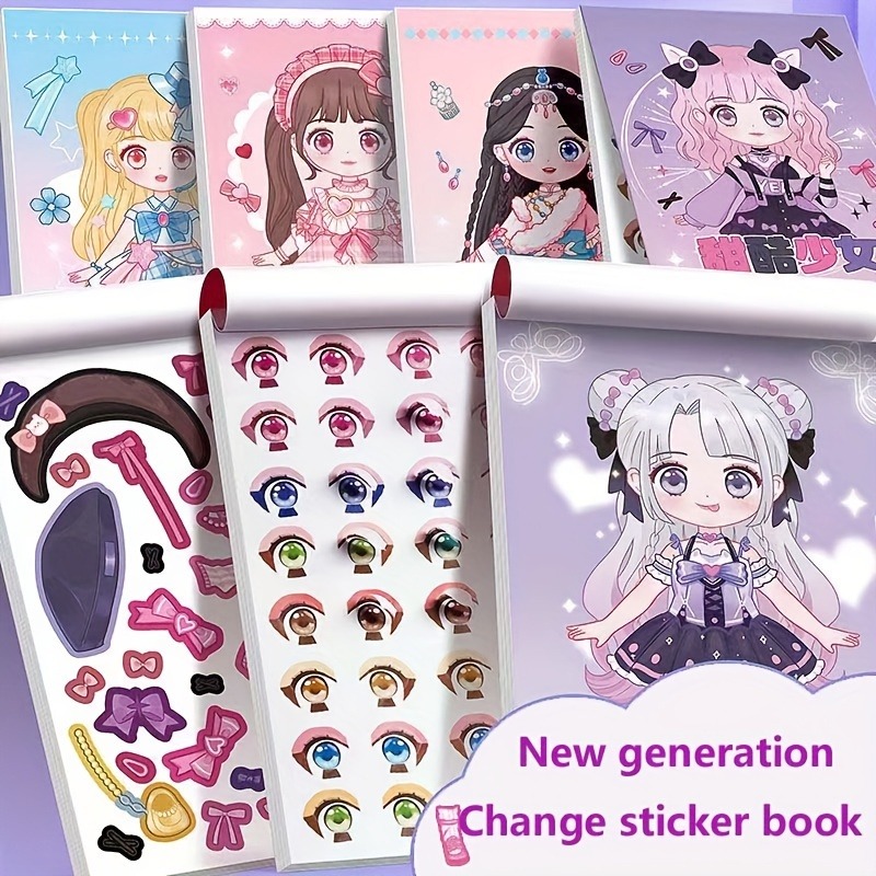 Dress Up Sticker Book Girl Sti - огляд і ціна Book Party Games
