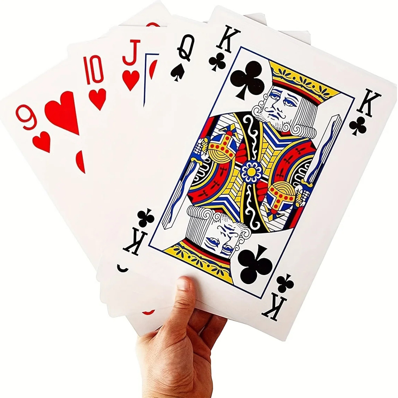 Oversized Playing Cards Jumbo  - огляд і ціна Party Games Juegos De Mesa