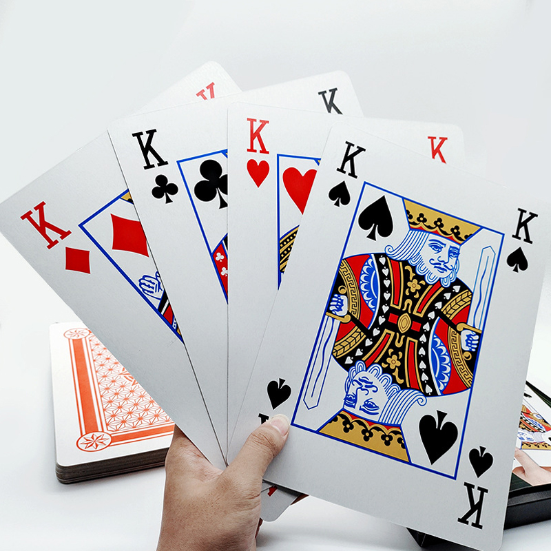 Oversized Playing Cards Jumbo  - огляд і ціна Party Games Juegos De Mesa