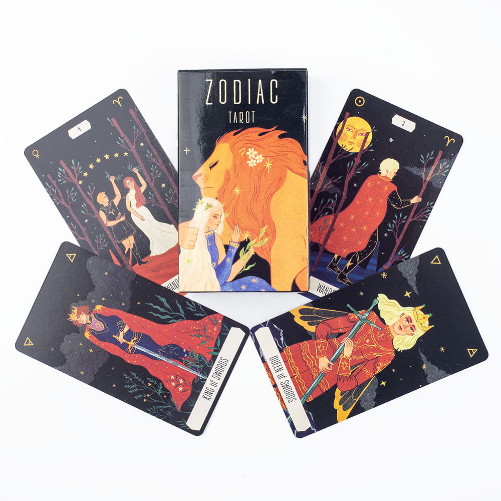 10.3*6cm Zodiac Tarot Cards Fa - огляд і ціна Zodiac Party Games