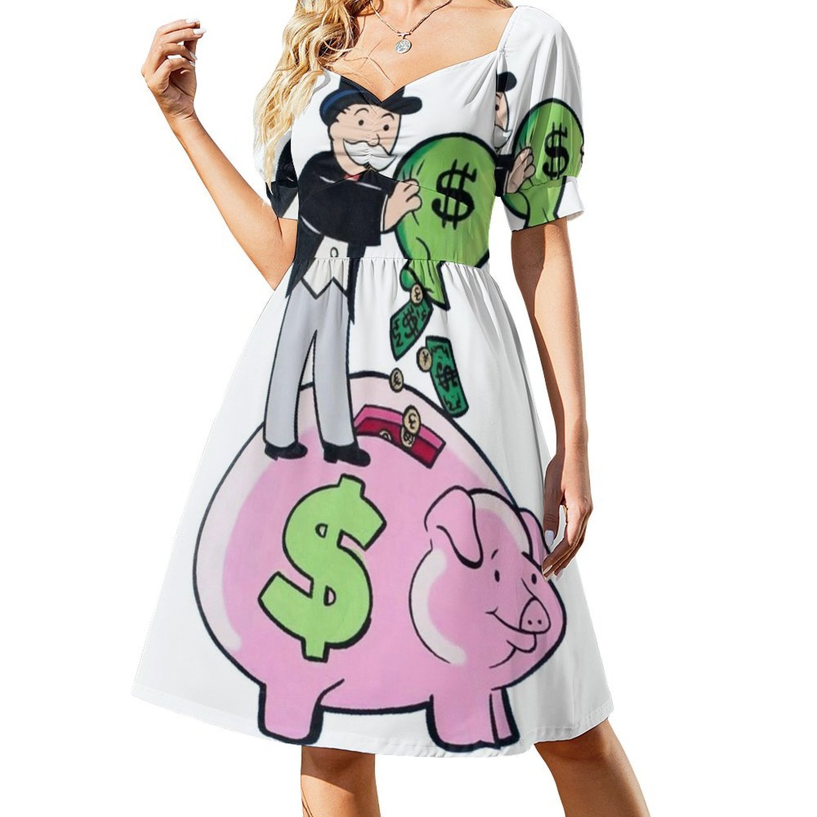 Piggy Bank Sexy Vacation Dress - огляд і ціна Party Games Quotes