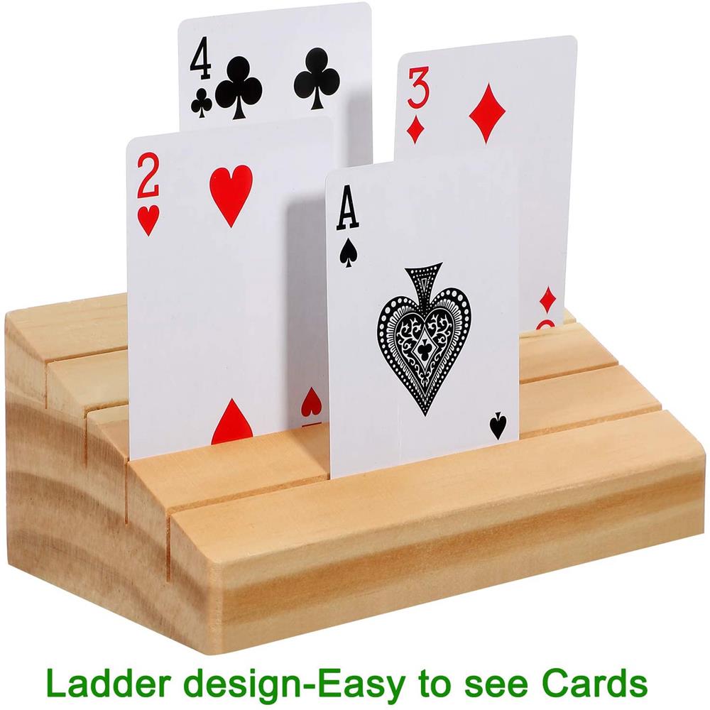 Hands-Free Wooden Playing Card - огляд і ціна Book Party Games